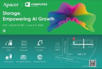 Apacer Showcases Edge AI Storage Power at COMPUTEX 2026