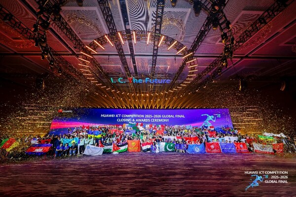 At the Closing & Awards Ceremony of the 10th Huawei ICT Competition Global Final