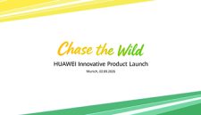 Huawei to Unveil Flagship Wearables at Munich “Chase the Wild” Campaign Event on Sept. 2