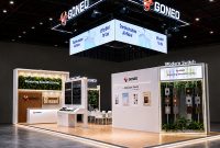 Booth Pameran GONEO di IEE Indonesia