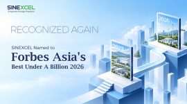 SINEXCEL Named to Forbes Asia’s Best Under A Billion 2026 for the Second Time